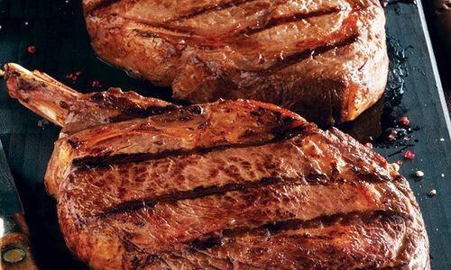 Soy-Marinated Bison Steaks