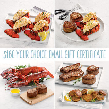 $160 Your Choice EMAIL Gift Certificate