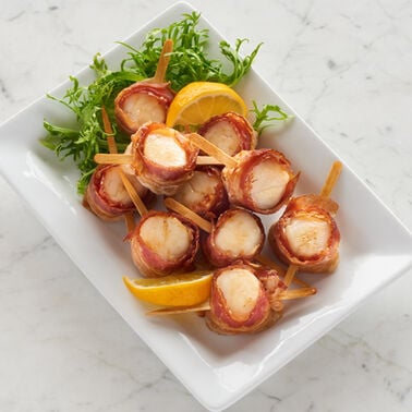 16 Bacon-Wrapped Scallops Add-On