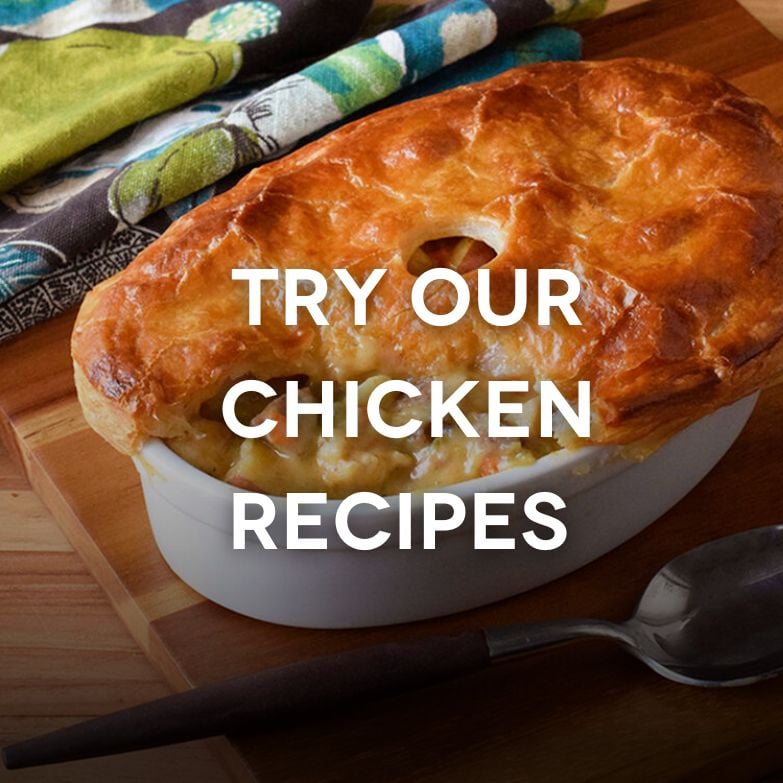 TRY OUR CHICKEN RECIPES 